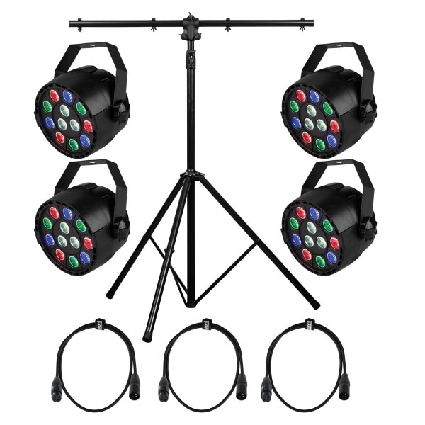 Main product image for Stage and Disco DJ Party Mini PAR LED Lighting Bun 244-5909